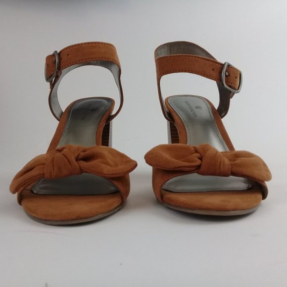 WORTHINGTON WOMEN'S BRACKEN HEELED SANDALS  6.5M - Picture 8 of 12